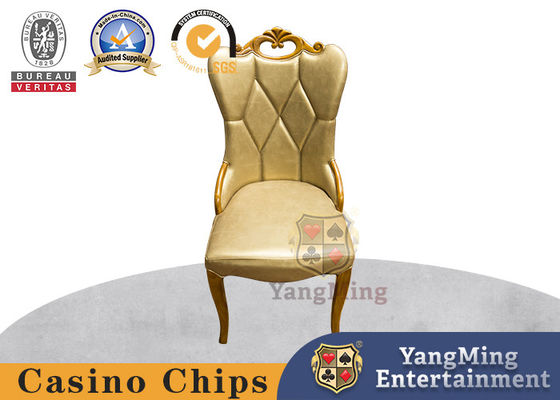 comprar Estilo coreano luxuoso de couro de imitação das cadeiras de tabela do pôquer do carvalho para o clube do casino Fabricação em linha