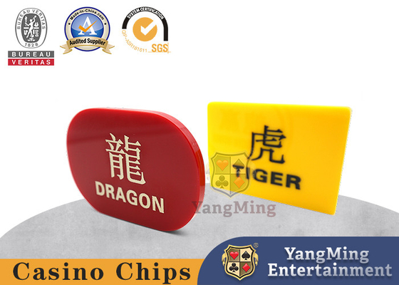 comprar Certificação feita sob encomenda da BV do marcador do vinte-e-um da tabela de Mini Acrylic Carving Baccarat Poker Fabricação em linha