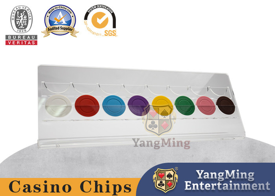 comprar Personalizou 16 2 partes do pôquer horizontal Chip Collector Case das fileiras Fabricação em linha