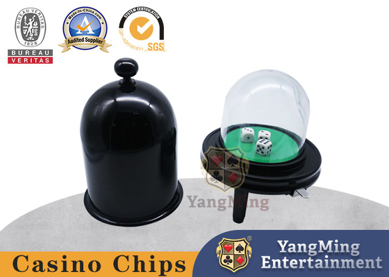 comprar O clube de Macau personalizou o copo de dados de pressão manual especial de Matte Black Stainless Steel Metal Fabricação em linha