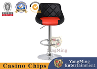 Lifting Stainless Steel Chassis Leather Hotel Custom Casino Gaming Chairs