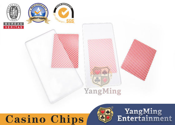 Semi Matte Acrylic Poker Card Press Baccarat Dragon Tiger Casino Table Game