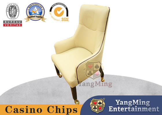 Cadeira de poker de jogo personalizada de carvalho Cadeira de hotel de carvalho de aço inoxidável