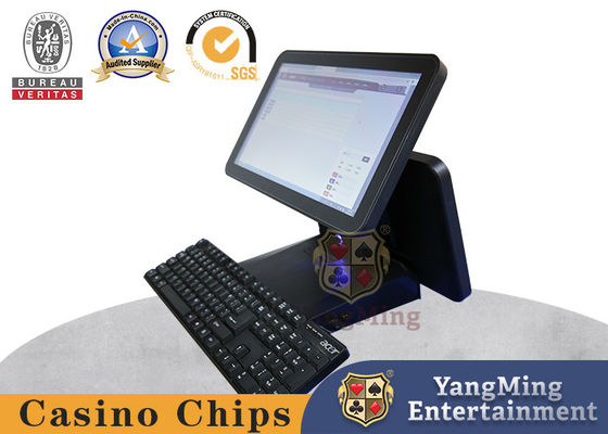 Computador de visualização de dois lados Sistema de Gestão de Jogos de Casino Baccarat Poker