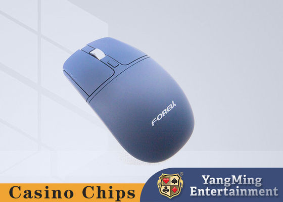 Black Blue Wireless 2.5G Bluetooth Mouse Casino Live Baccarat Roulette Sistema de Roleta Operado por Anfitrião Mouse