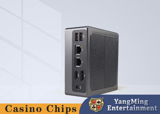 Black Aluminum Baccarat Software Computador Host Poker System Computador portátil compacto