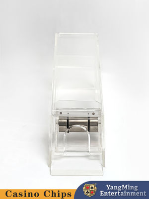 Baccarat Texas Hold'em Dealer Transparente Acrílico 8-Pack Poker Card Game