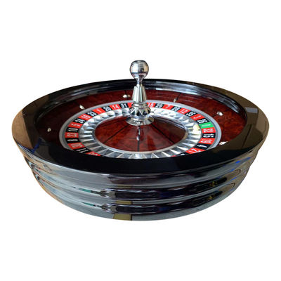 82cm Madeira Sólida Manual Roleta Casino Jogo de Mesa Poker