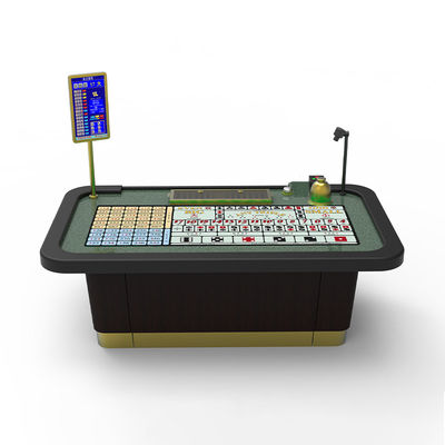 Dimensões personalizadas de mesas de jogo internacionais mesas de casino Sic Bo copos de dados elétricos