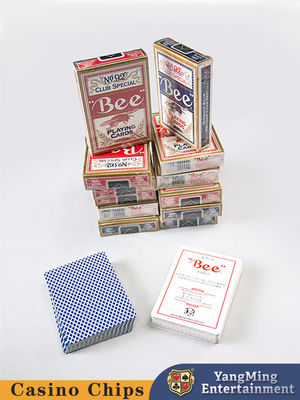 Cartões de jogo de mesa de cassino
