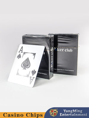 Novo lançamento Poker Grandes Cartões de Jogo de Plástico de Duas Cores Altamente Impermeável Grandes Letras Floral Impressão Cartões de Jogo