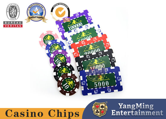 Clube cerâmico de jogo RFID UV Chips Set Of do pôquer 760 PCes com caixa