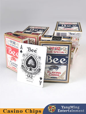 Desenho personalizado Cartões de jogo Baccarat Texas Hold'Em Jogos de mesa Cartões de jogo
