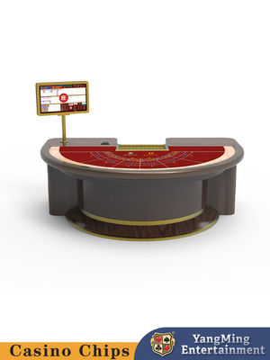 Melhoria da Tabela de Bacará do Half Round Treadle Casino Entertainment Leisure Club Poker Game Table