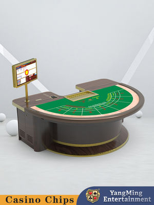 Salão semi-redondo Texas Tabela de jogos de cartas Tabela de tabuleiro Casino Especiais Entretenimento Lazer Tabela de poker