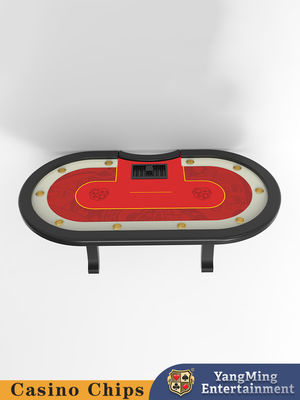 Tabela de poker simples de Texas Hold'em 10 jogadores Tabela de jogo de cartas VIP