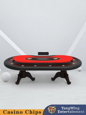 Cor Original de Madeira Design de Madeira Sólida Pernas de Garra de Tigre Personalizadas Mesa de Poker Texas Hold'em Clube de Poker Mesa de Jogos