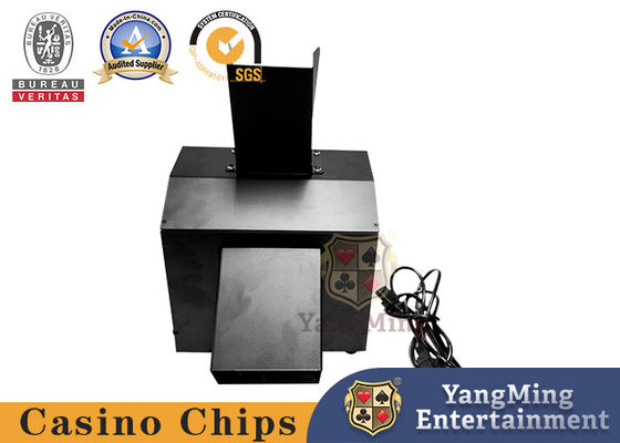 Cartão de jogo automático preto Shredder Casino Poker Máquina de cartão quebrado Desembaçador Poker Kneader