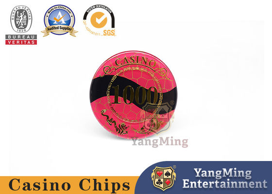 Os testes padrões elegantes personalizaram o pôquer Chips International Standard Color do casino
