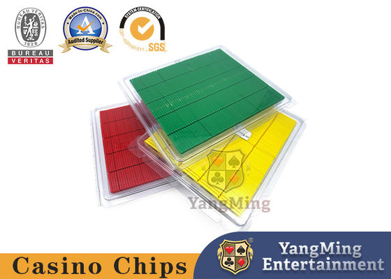 Selo feito sob encomenda do fechamento do suporte do descarte da caixa do código de segurança da bacará dos acessórios do jogo do casino da tabela do vinte-e-um