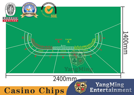 Chama da disposição de Texas Holdem Poker Casino Table - toalha de mesa retardadora do entretenimento
