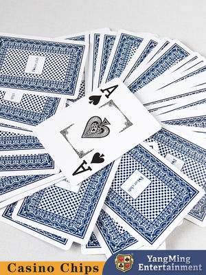 Cartas de jogo de plástico 100% impermeáveis de PVC impermeáveis de 88*63mm