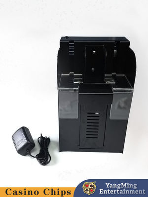 Máquina de baralhar cartas de metal totalmente automática adequada para mesa de cassino Texas Baccarat oito baralhos de cartas de jogo