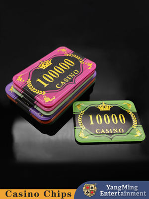 Fabricantes Venda por atacado Cassinos privados Personalizados Poker Chips de jogo anti-falsificação