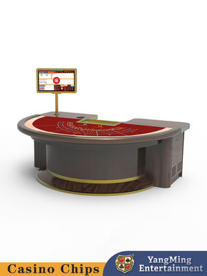 Tabela de jogo de baccarat de luxo com treliça Tabela de pôquer de baccarat Texas Hold'em