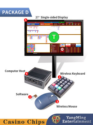 Ecrã dinâmico recém-actualizado Baccarat Dew Sistema de software único Poker Sistema de software de jogo de mesa