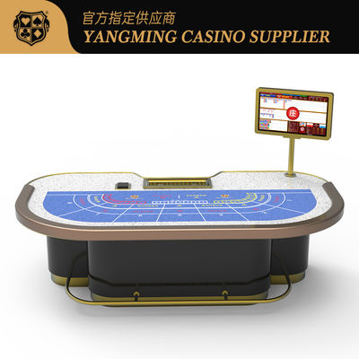 Deluxe Upgraded Club Customized Bar Protector Baccarat Mesa Casino Poker Chip Mesa de Jogos
