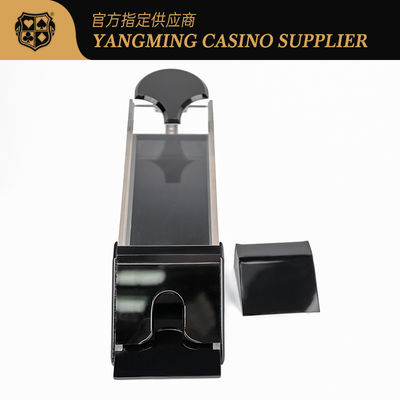Calçados de dealer acrílico translúcido de 8 decks para jogos de poker no casino