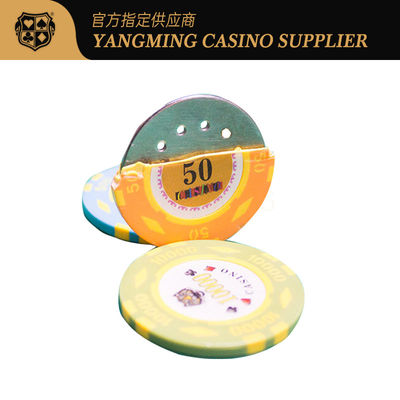 600 peças Texas Clay Patch Chip Set Texas Casino Poker Game Countertop Chip Set