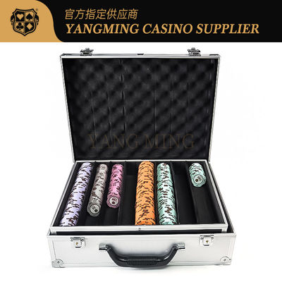 Hot Sale Texas Gambling Poker Game Segurança Chips Moedas Boutique com Caixa de Chips