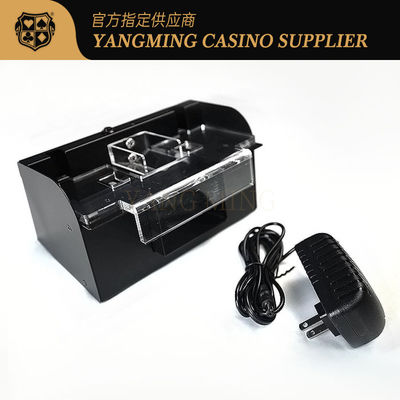 Automático 2 baralhos de Poker Máquina de baralho de metal Baccarat Jogo de azar Entretenimento de lazer Poker jogo de mesa Baralhador de cartas