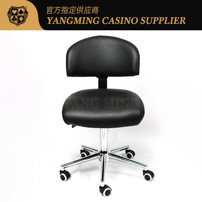 Black Polley Atualizou o Poker Game Dealer Chair Factory Factory personalizado
