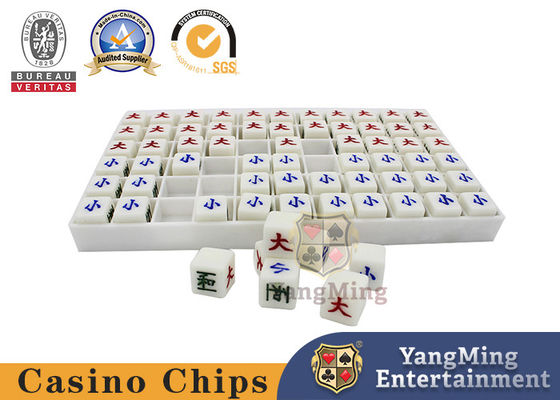 Resultado durável de Dragon Sic Bo Cards Games do clube de Macau da escultura dos acessórios do jogo do casino