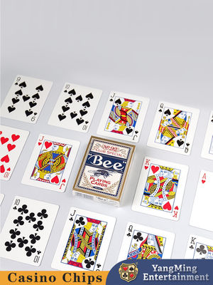 Importado da Alemanha 310g American Poker Solitaire Vermelho e Azul são opcionais
