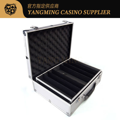casino Chips Box do fechamento de Chips Carrier Aluminum Alloy Security do pôquer 300-760pcs