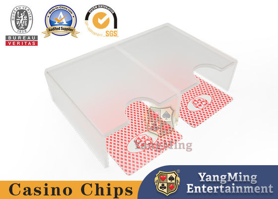 Cartões de jogo de Casino Poker 2 Deck Niuniu Games Cover Box Design de fábrica personalizado