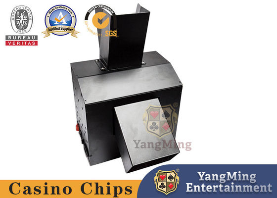 Produtos de jogo Casino ABS Papel Cartão de Poker Qualidade Entretenimento Metal Cartões de Jogo Shredder Texas Chips Personalizar