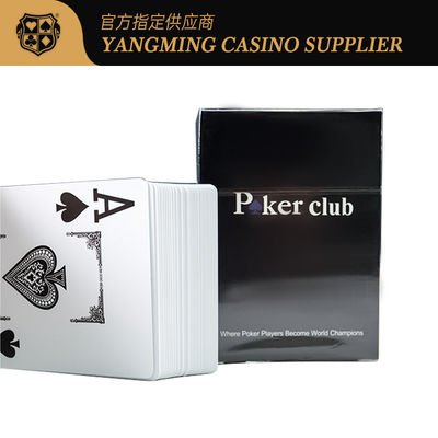 Cartas de Jogar Poker Texas Hold'em 100% PVC Impermeáveis 88*63mm Baralho Vermelho Azul Cartas de Plástico para Jogos