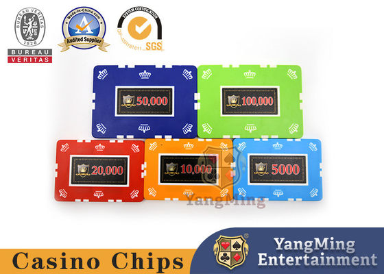 760 Pcs Clay Frosted Sticker Chip Set Estados Unidos Core de Ferro Clay Texas Independente Anti-Falsificação Chip Set Factory Spot
