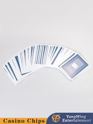 Cartas de Poker de Plástico Texas Hold'em Poker Impermeáveis Cartas de Plástico com Letras Grandes Cartas de Jogar para Mesa de Poker