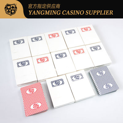 Casino Standard Logotipo personalizado Black Core Poker Cards Poker Table Game Table Top Black Core Poker Cards