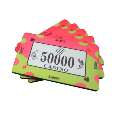 Recém-lançadas Fichas de Cerâmica Personalizadas Texas Hold'em Jogos de Mesa de Pôquer de Torneio de Jogos de Azar do Texas