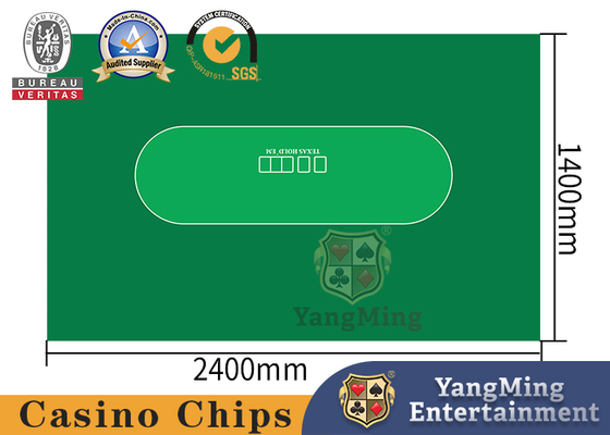 Disposição impermeável da tabela do casino da baetilha com bacará Texas Poker Deluxe Customize