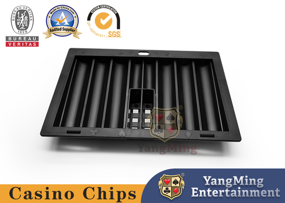International Durable Texas Poker Table Chip Float Black Plastic Chip Board para jogo de cassino
