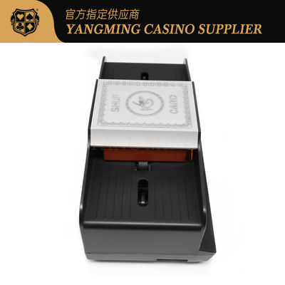 2 Baralhos de Embaralhadores Manuais Baccarat Texas Hold'Em Jogos de Mesa de Cassino Embaralhar para Jogo de Cassino