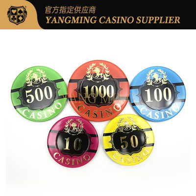 Profissional 760 Peças Poker Chips Set Baccarat Jogo de Mesa Com Caixa de Armazenamento Para Casino